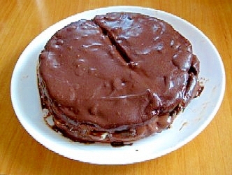 チョコバナナサンドケーキ