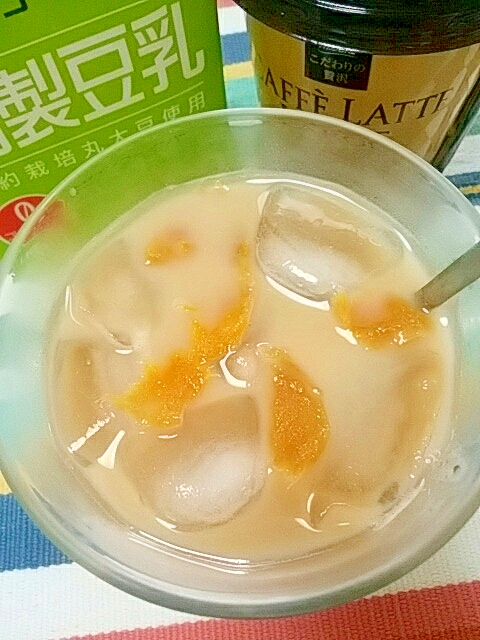 アイス☆マンゴーソイカフェラテ♪