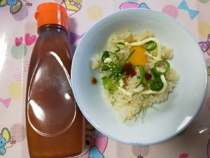 【白ワインに合う】お好みソース卵かけご飯