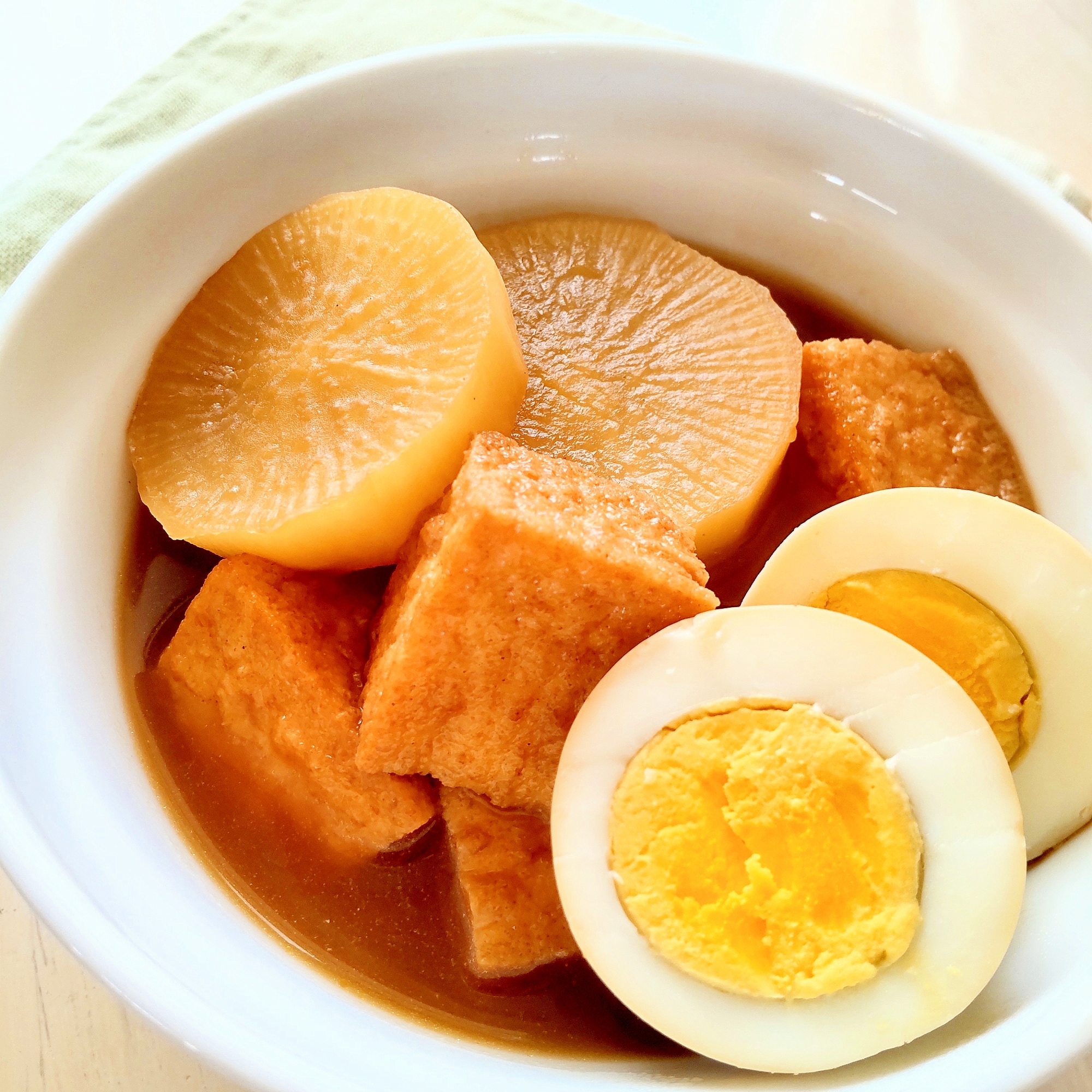【副菜】大根と厚揚げの煮物