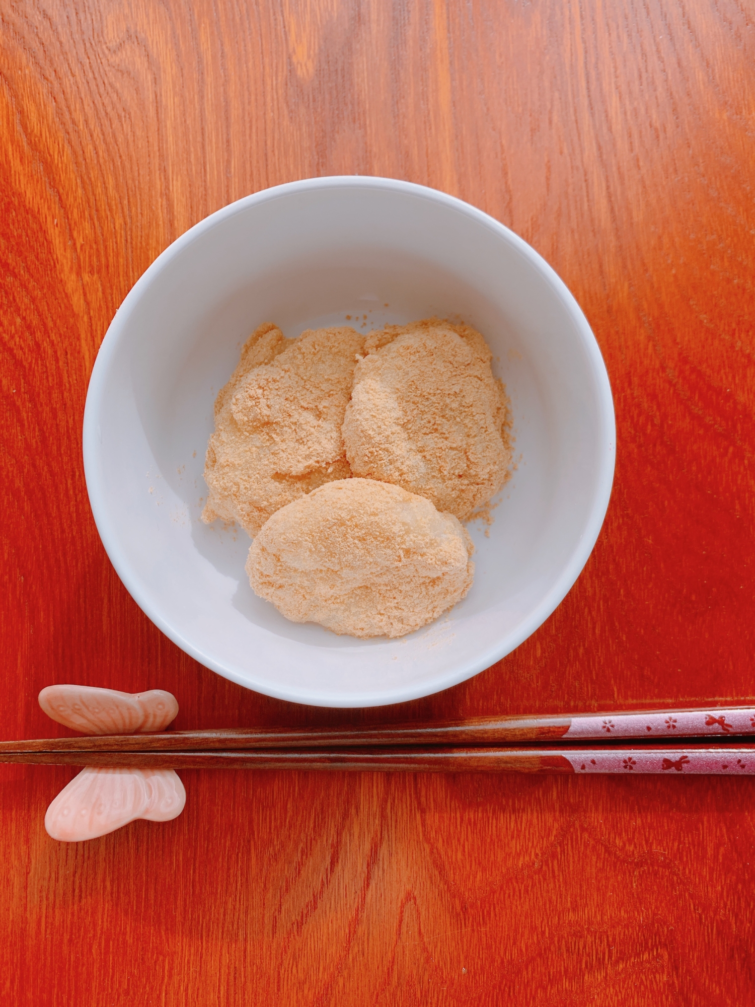 レンジで簡単♪お豆腐で作る✨きな粉もち