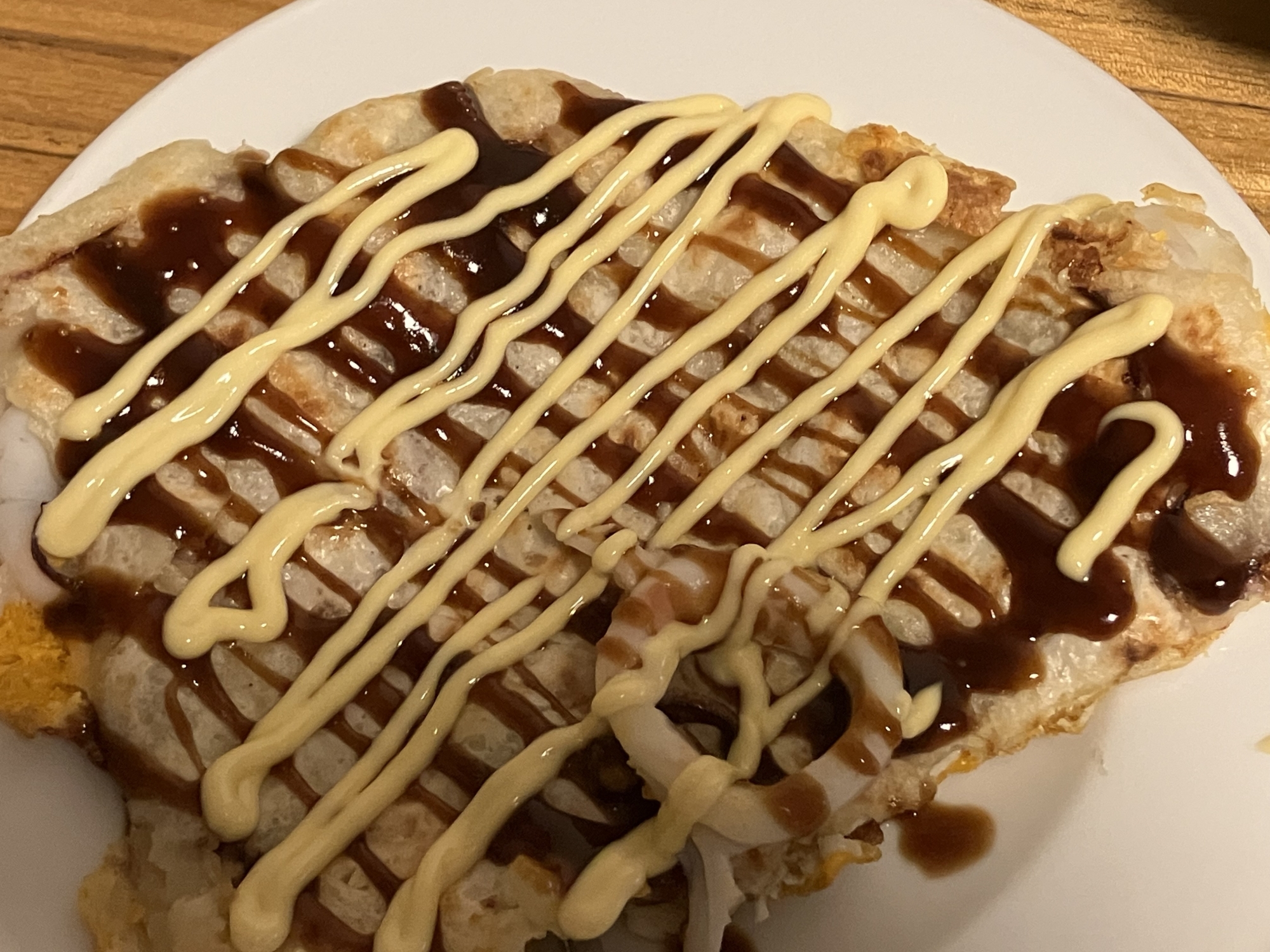 うちのおやつ　いか焼き