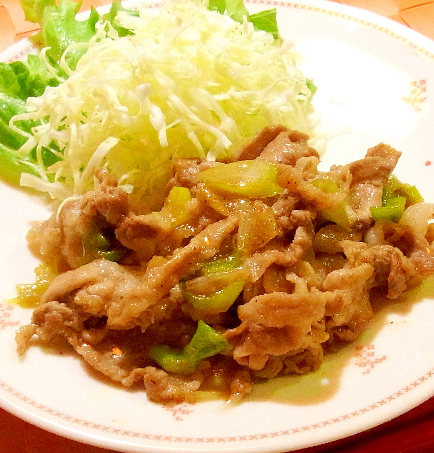 簡単！豚肉と長ネギのめんつゆ焼き