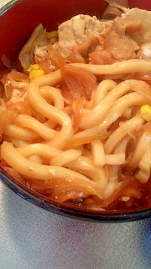 すき焼きリメイク☆煮込みうどん