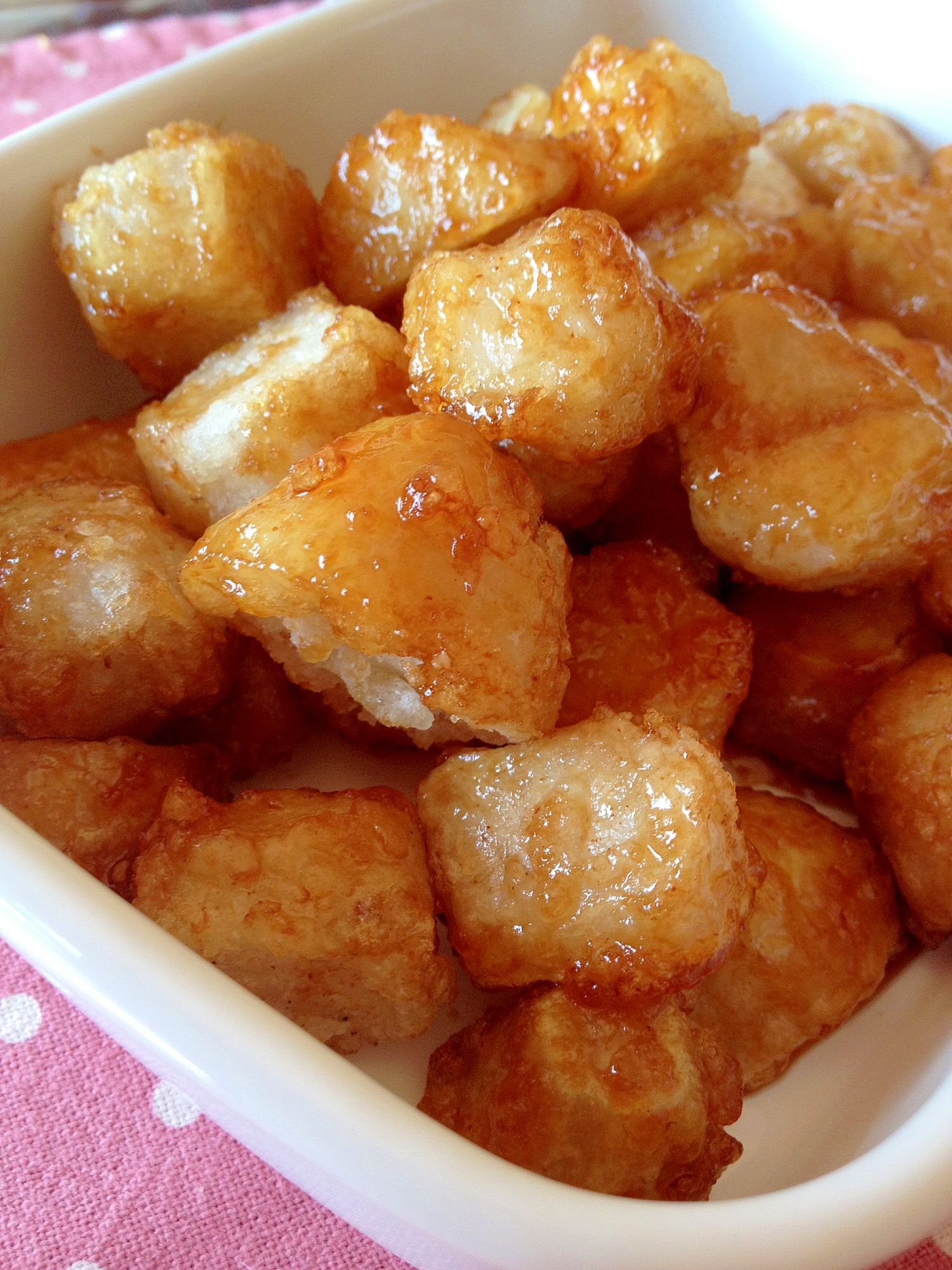 食べだすと とまらない 揚げ里芋の甘辛 レシピ 作り方 By ななじまる 楽天レシピ 食べだすと とまらない 揚げ里芋の甘辛 レシピ 作り方 By ななじまる 楽天レシピ