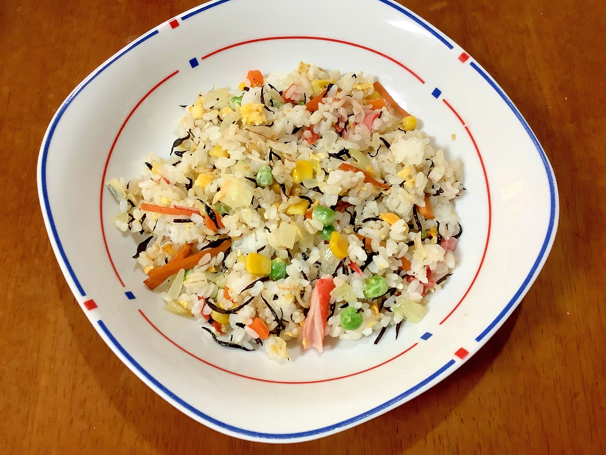 ひじき入りチャーハン