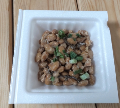YDGQEさん✨
お昼に塩昆布とねぎの納豆、とてもおいしかったです(❁´◡`❁)
先日はレポ、ありがとうございました(✿◡‿◡)