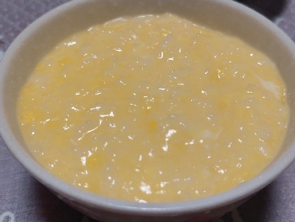 生姜風味の卵雑炊