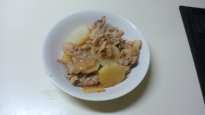 ホクホクの長芋と豚肉が最高～(*^^*)♪ご飯が…進むぅ～(笑)美味しかったぁ～♪ご馳走様でしたぁ～(*^▽^)/★*☆♪