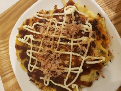 ダイエット中の為、お豆腐多めで。ふわふわで美味しかったです