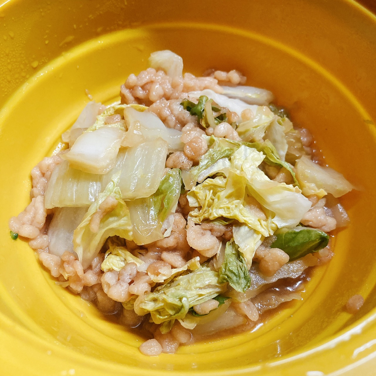 レンチンおかず★白菜の天かす煮