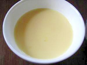 カボチャの豆乳スープ