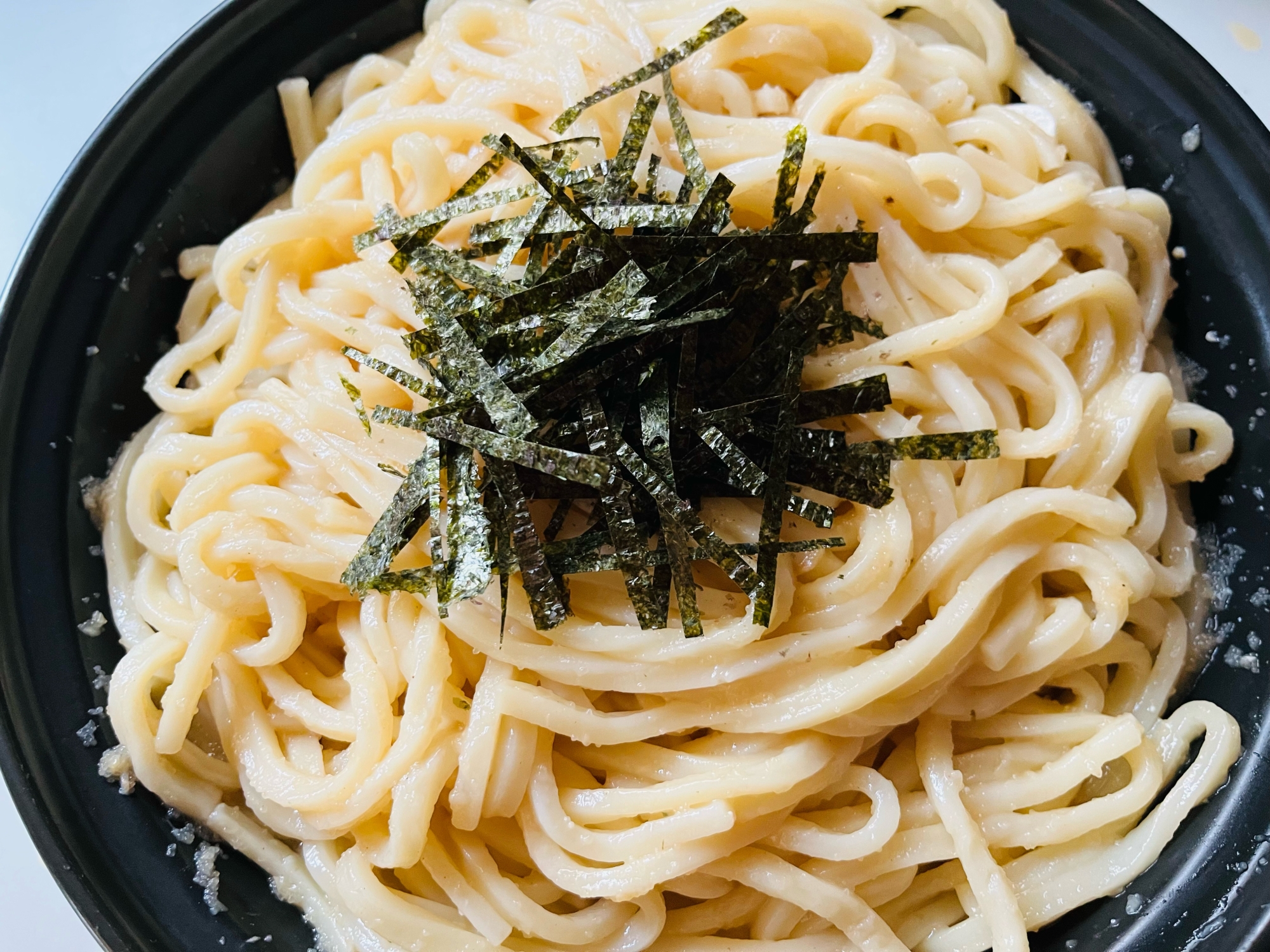 レンジで簡単！和風たらこうどん