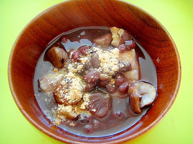 あずき缶で甘栗入り即席おしるこ レシピ 作り方 By Mint74 楽天レシピ あずき缶で甘栗入り即席おしるこ レシピ 作り方 By Mint74 楽天レシピ