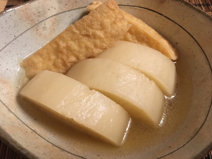 厚揚げと大根の煮物