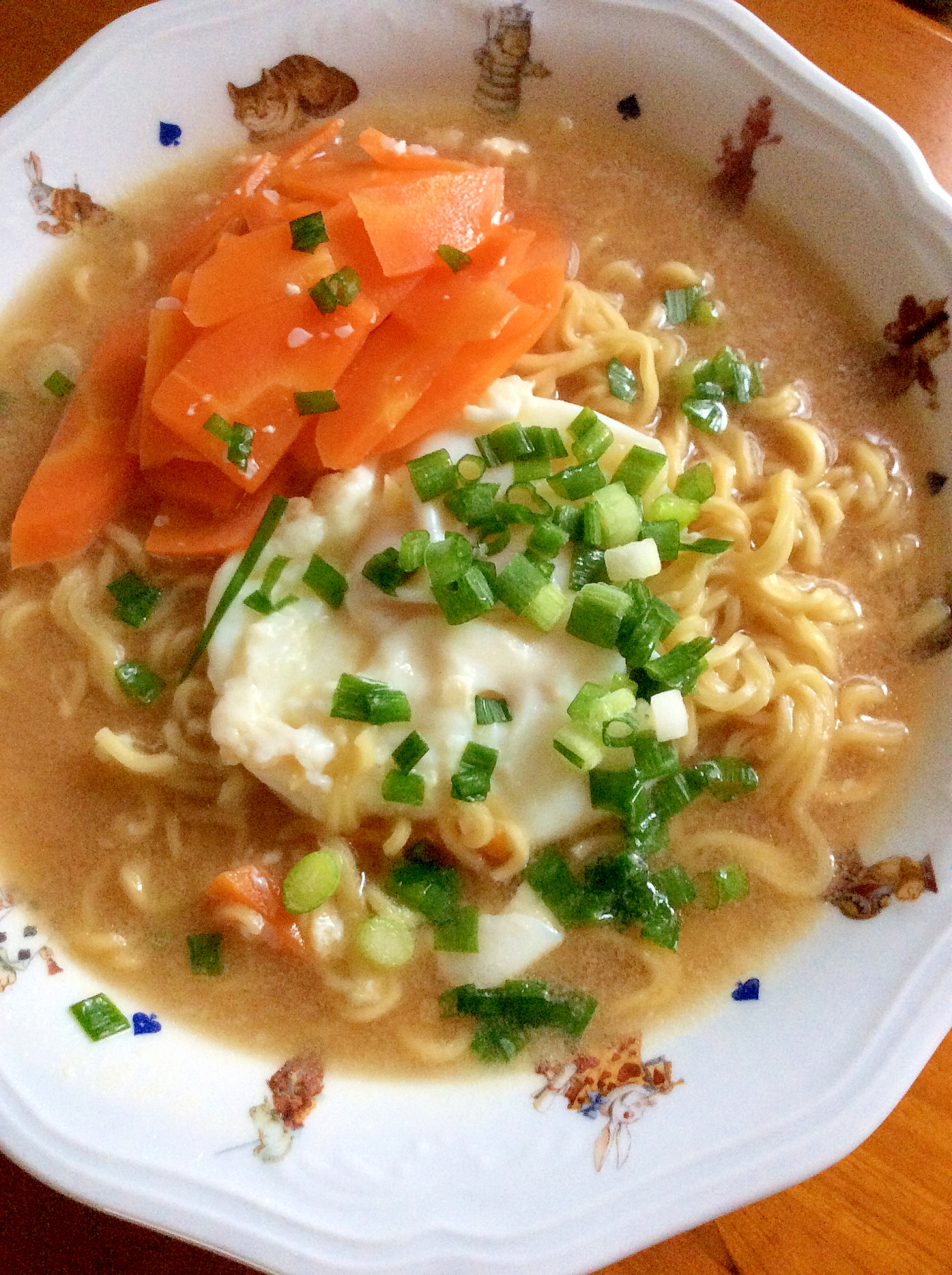 にんじん酒粕ラーメン