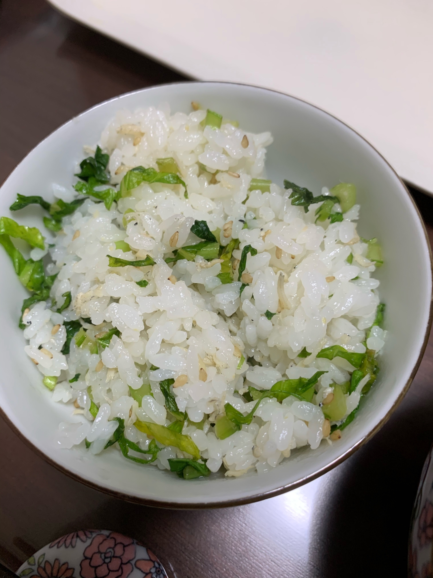 かぶの葉混ぜご飯☆