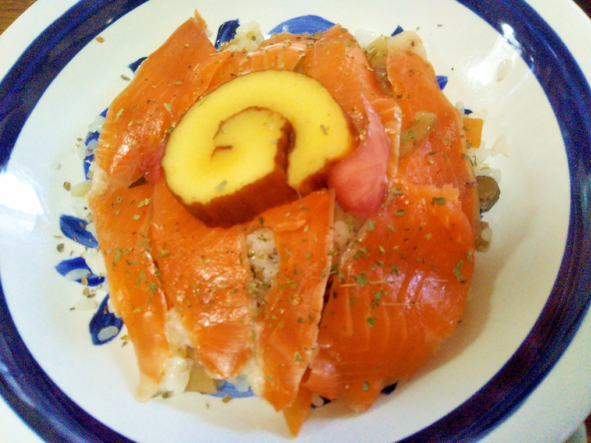 信州サーモンの散らし寿司