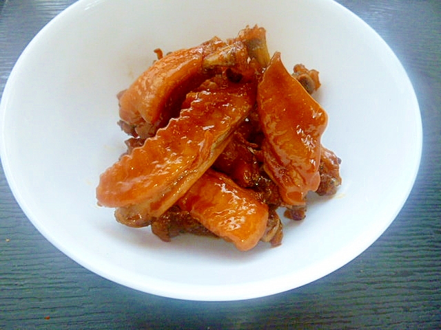 食べやすい*手羽中ハーフの甘辛煮