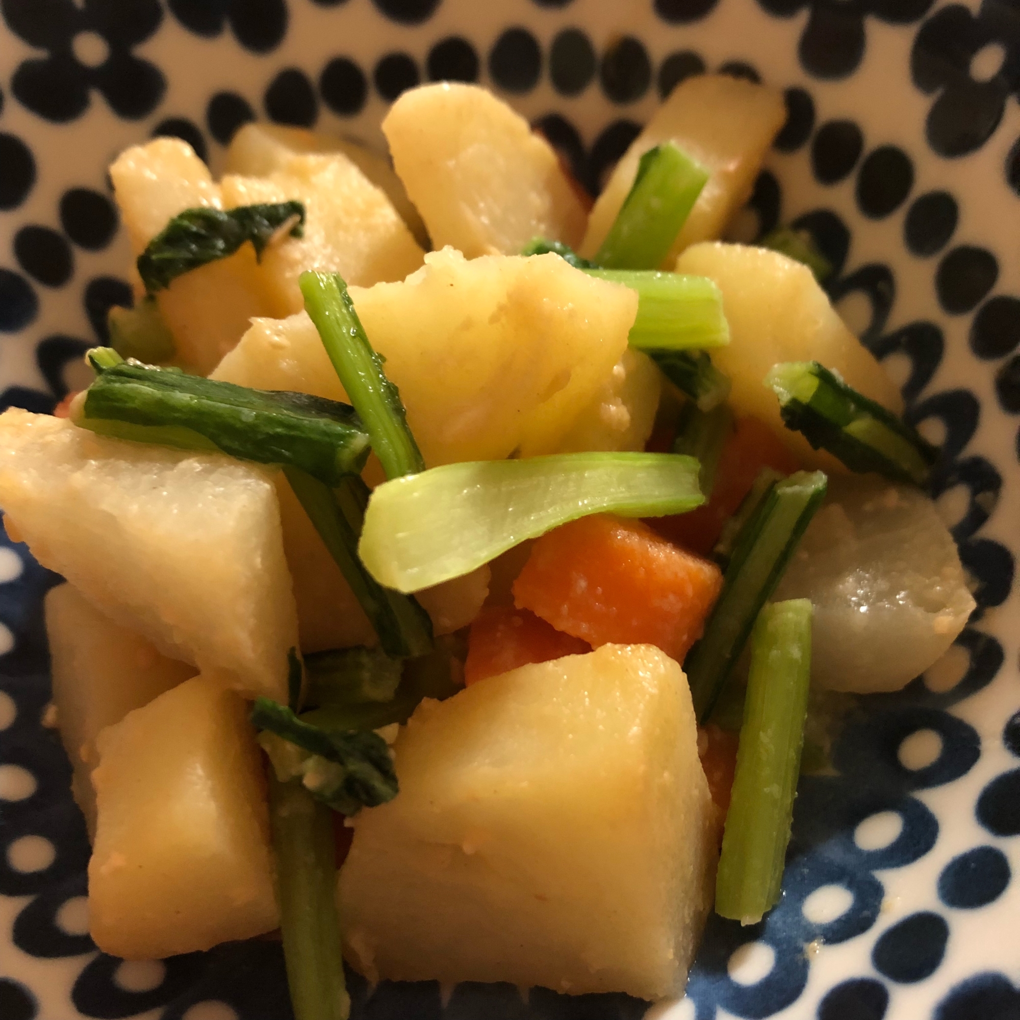 ほっこり根菜の味噌炒め煮