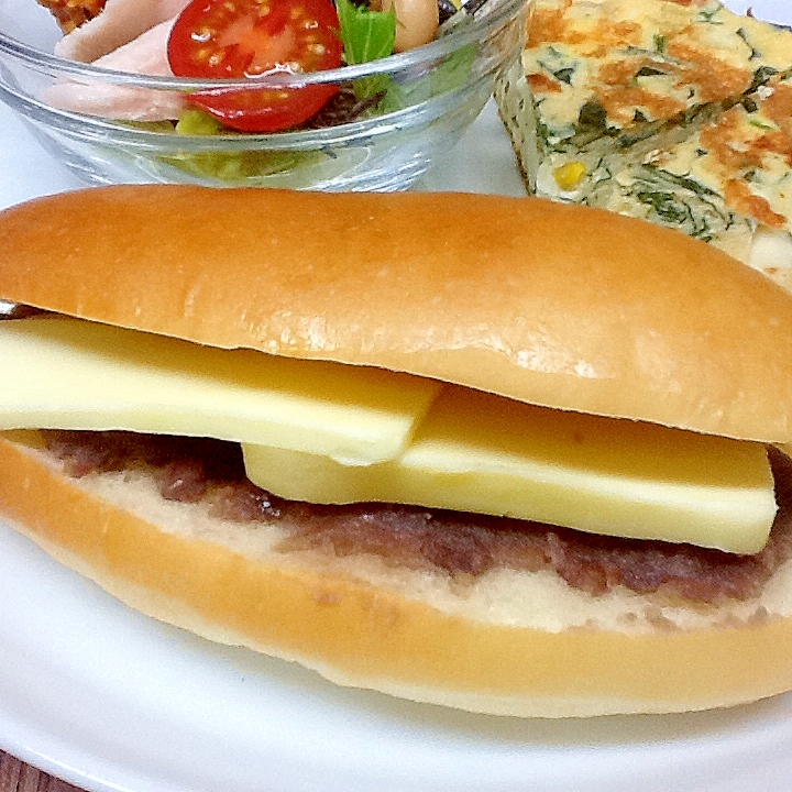 手作りの粒あんで あんバターサンド レシピ 作り方 By U Smyles 楽天レシピ