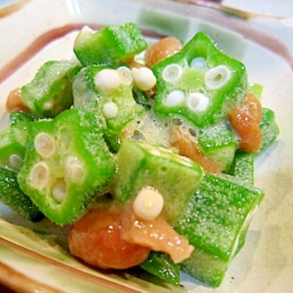 オクラ納豆 赤ちゃんもご一緒に レシピ 作り方 By Cota Cota 楽天レシピ オクラ納豆 赤ちゃんもご一緒に レシピ 作り方 By Cota Cota 楽天レシピ