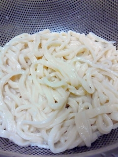 ＨＢで楽して　コシうどん