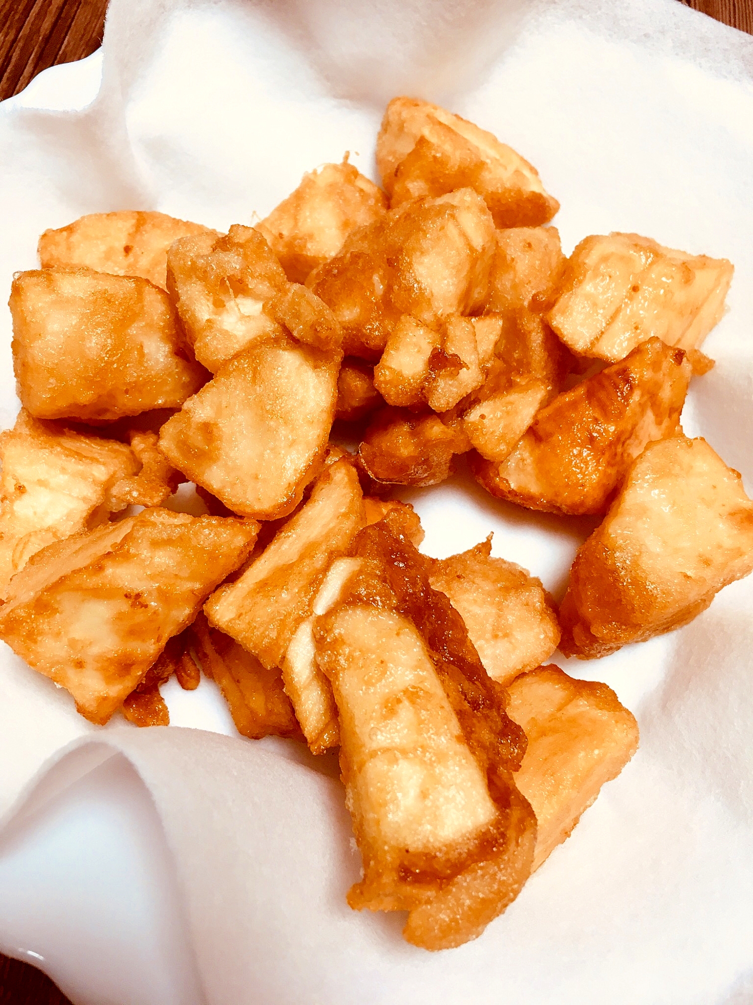 長いもの唐揚げ