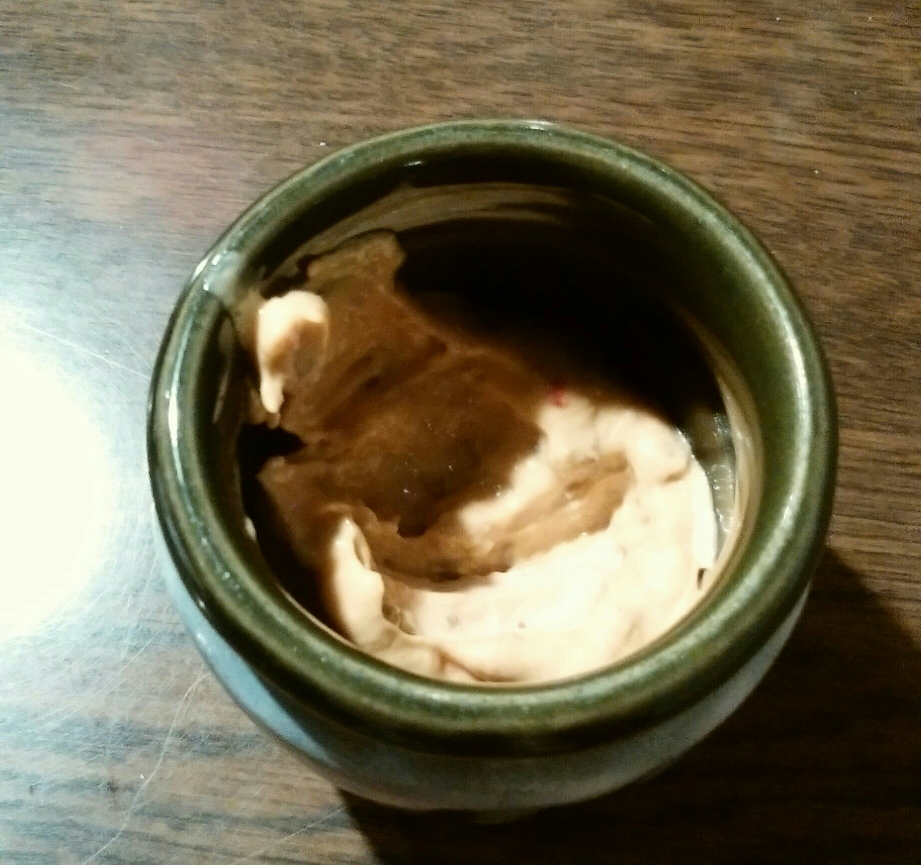 玉ねぎ入りのオーロラソース