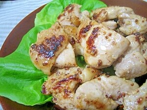 下味冷凍保存ok 鶏肉のハニーマスタード焼き レシピ 作り方 By ミルク白うさぎ 楽天レシピ