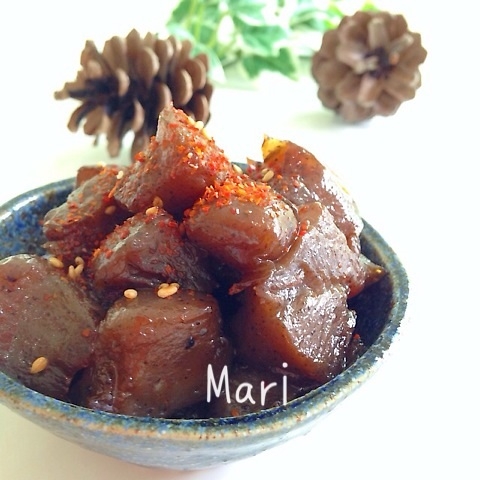 【簡単ひと手間で段違い✌︎】✨こんにゃくの炒り煮