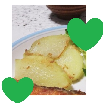 蒸しじゃがいものコロコロおつまみ♪