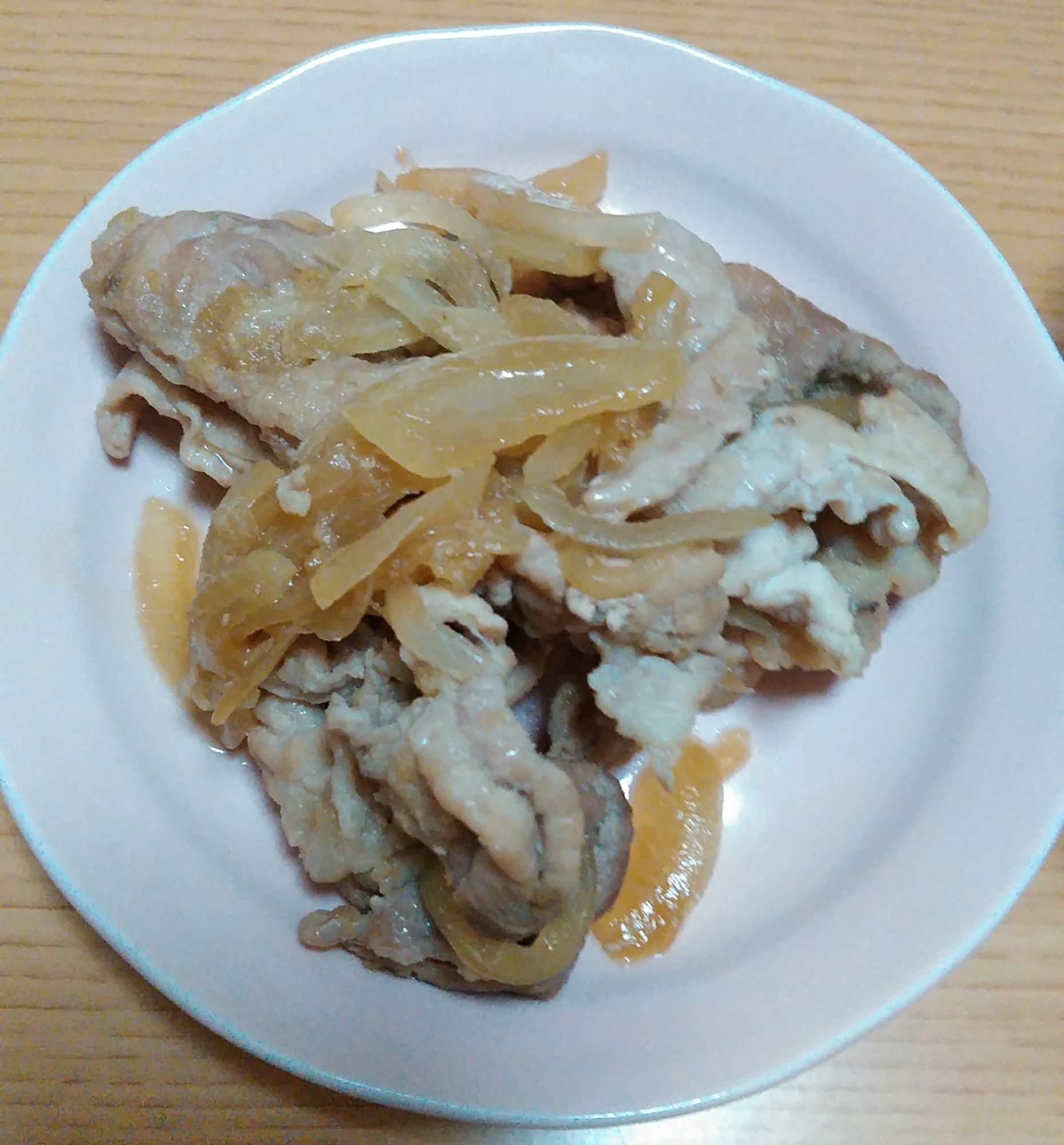 豚の簡単しょうが焼き