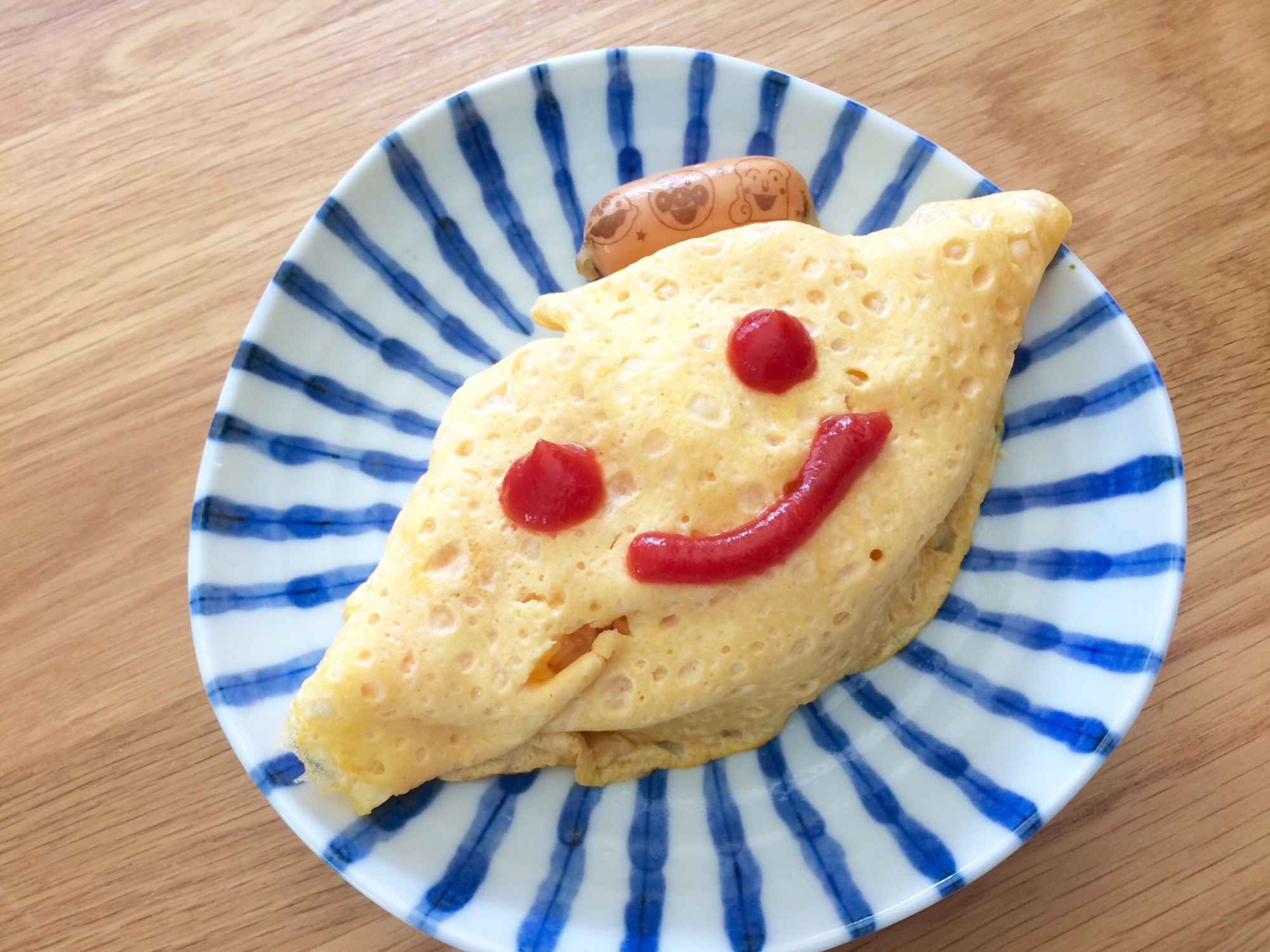 幼児食！バターオムライス