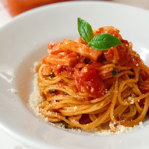 トマトパスタ 自家製トマトソースアレンジレシピ レシピ 作り方 By Maro Mee 楽天レシピ トマトパスタ 自家製トマトソースアレンジレシピ レシピ 作り方 By Maro Mee 楽天レシピ