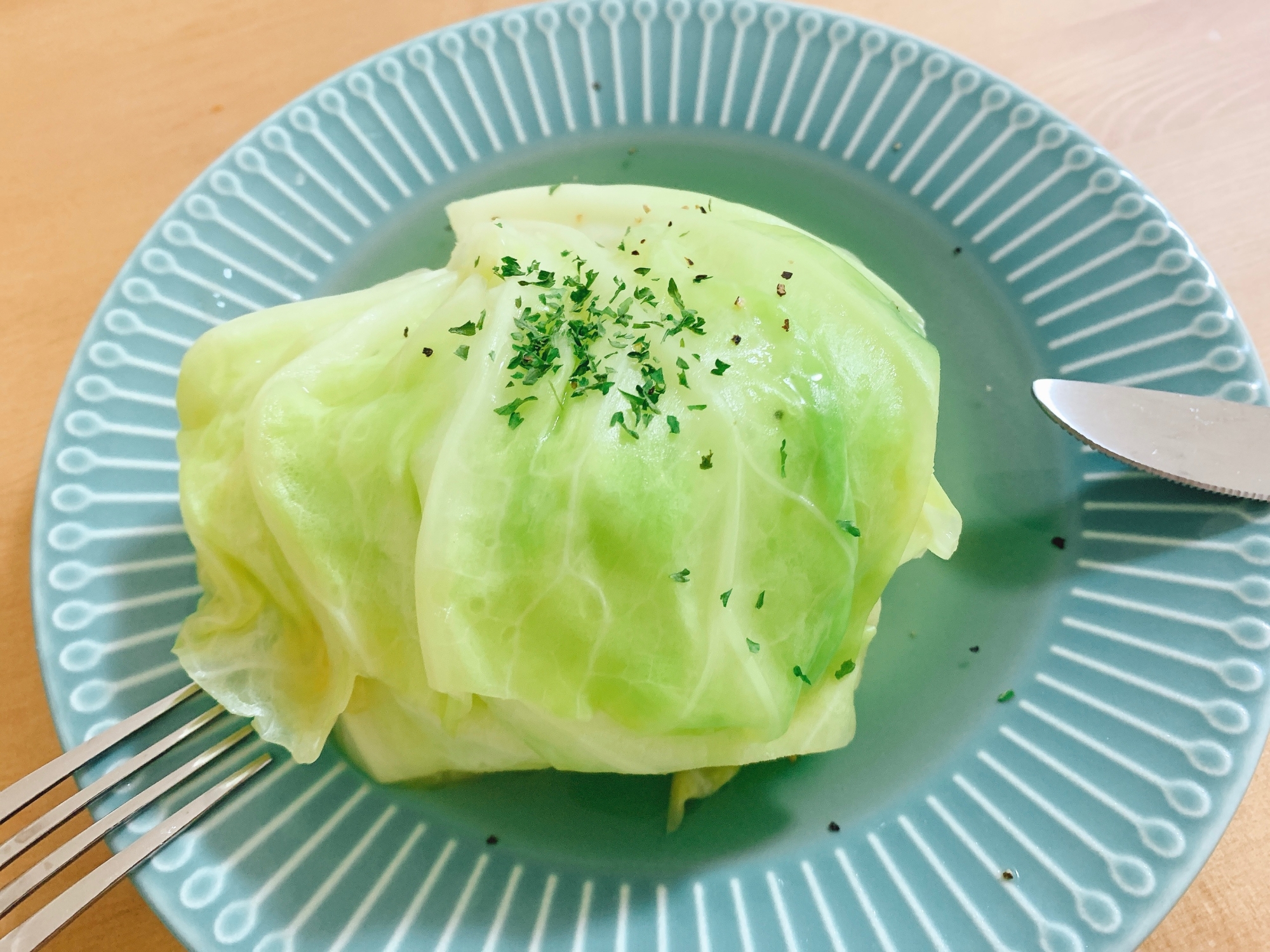 空腹時に！痩せるキャベツステーキ