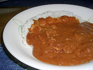 ほんのり和風なナス豚カレー