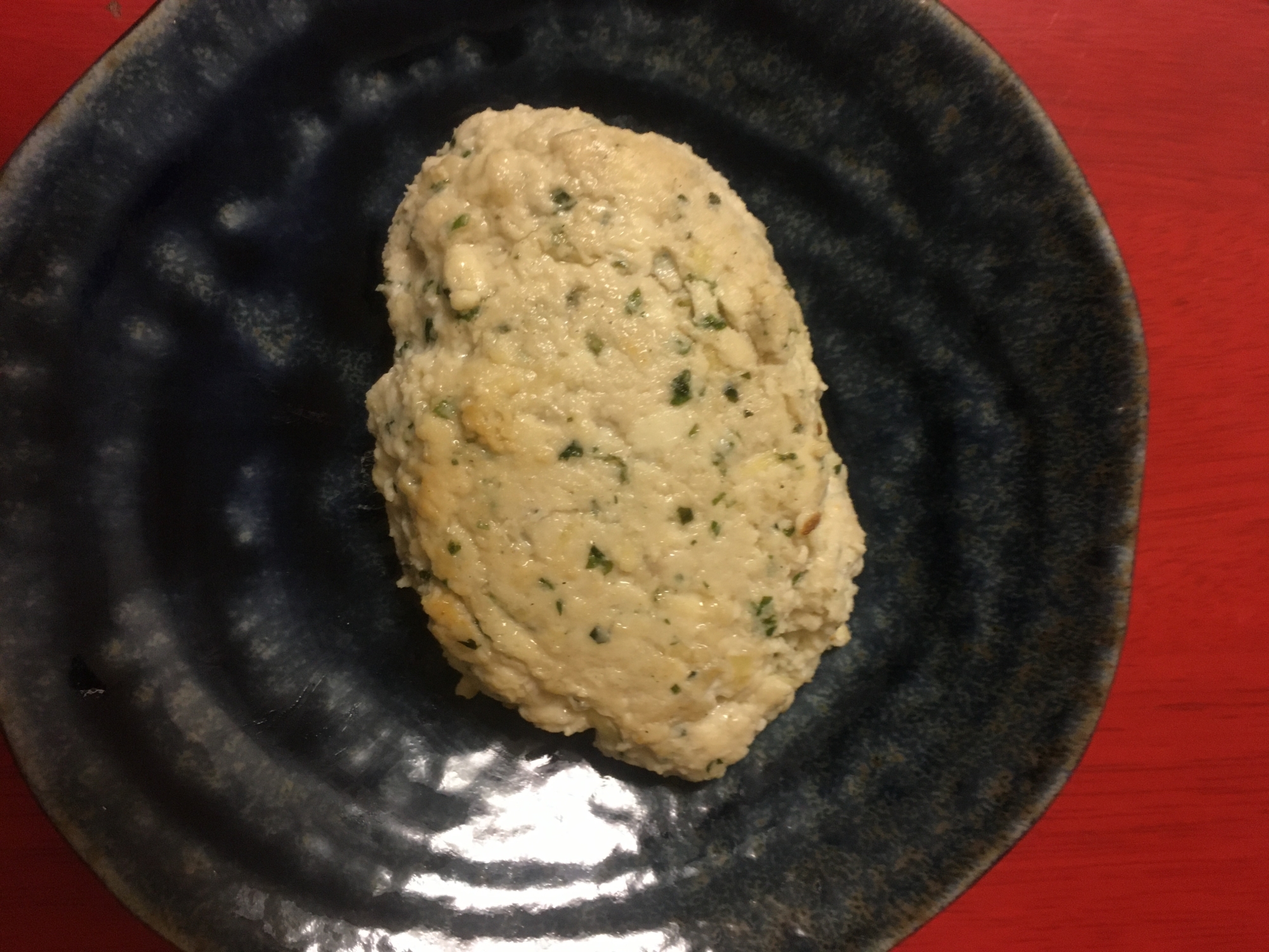 鶏ひき肉と大葉の豆腐ハンバーグ