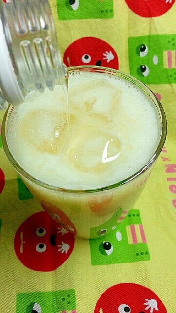 アンチエイジング?豆乳の炭酸サワードリンク