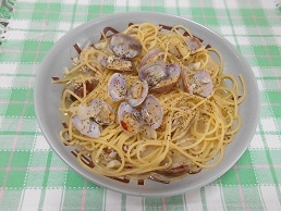 簡単♪はまぐりのパスタ