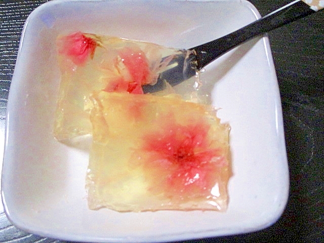 お花見お弁当に 桜ゼリーよせスイーツ レシピ 作り方 By サクラノカタライ 楽天レシピ お花見お弁当に 桜ゼリーよせスイーツ レシピ 作り方 By サクラノカタライ 楽天レシピ