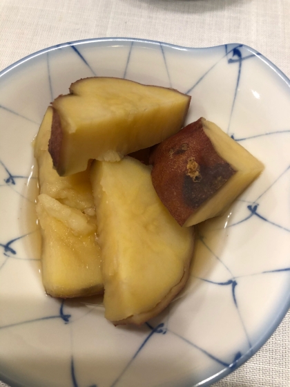 余った千歳飴を大量消費！さつま芋の甘煮♡