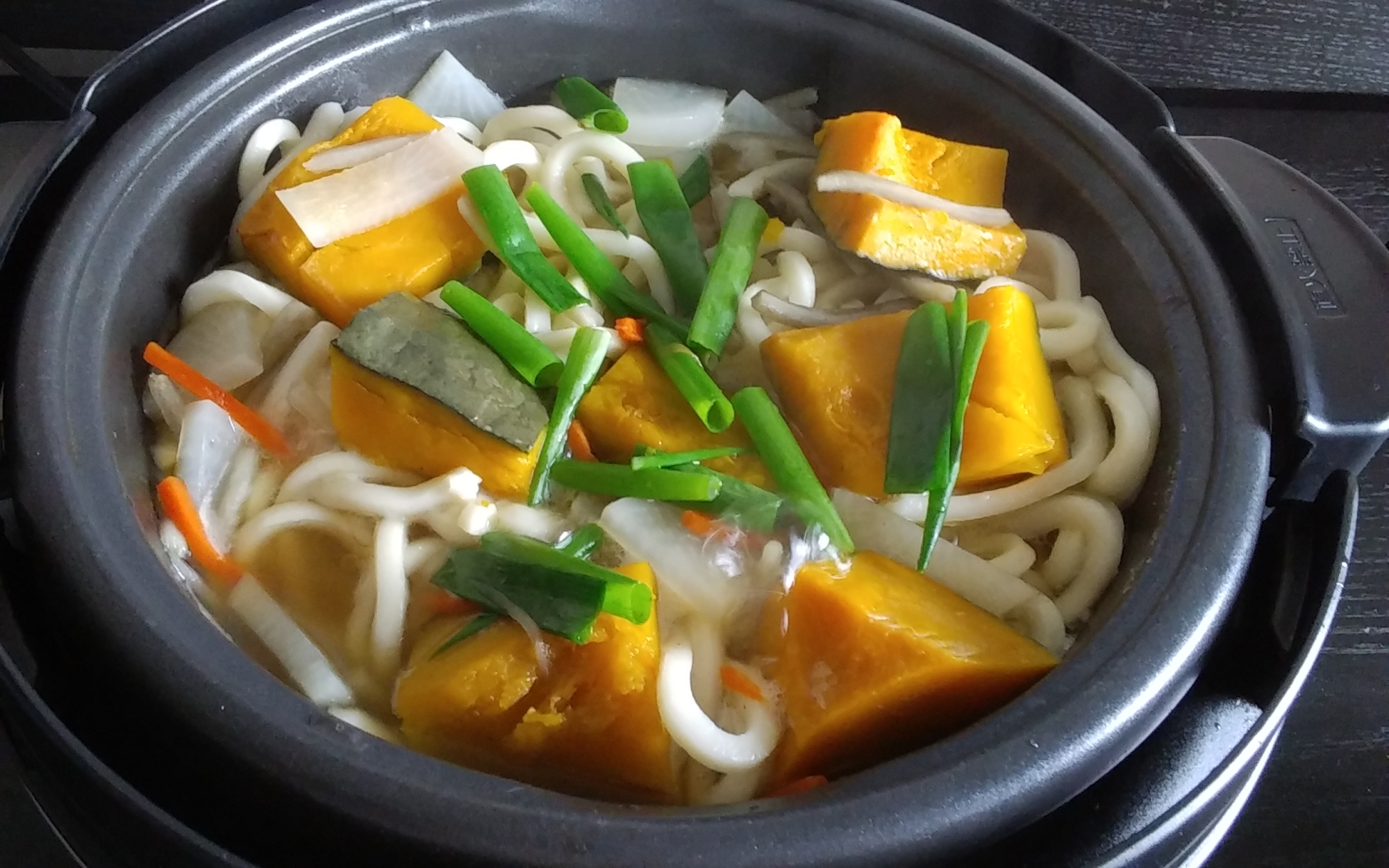 気分はほうとう鍋！かぼちゃうどん