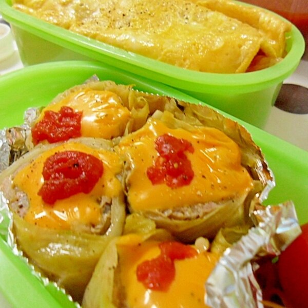 ロールキャベツのチーズ焼き お弁当おかず レシピ 作り方 By ミスチバス 楽天レシピ ロールキャベツのチーズ焼き お弁当おかず レシピ 作り方 By ミスチバス 楽天レシピ