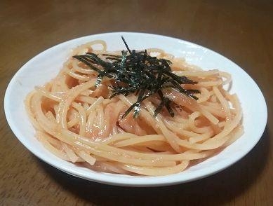 バター香るたらこスパゲッティ