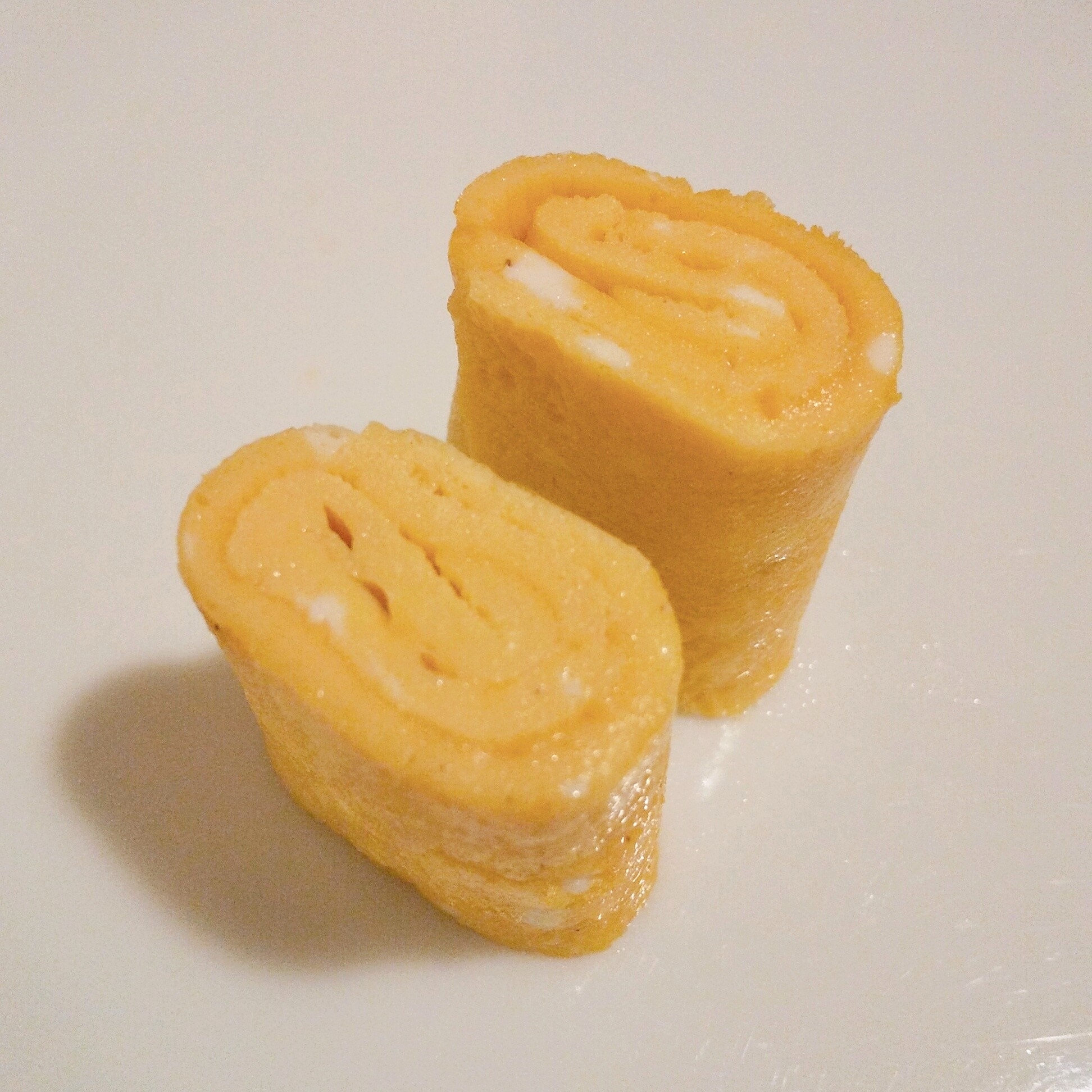 粉チーズ入りの卵焼き