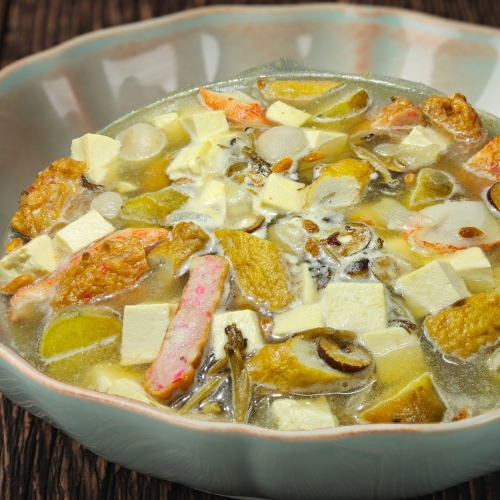 フライパンで辛くない火鍋☀️海底撈すまし汁鍋スープ