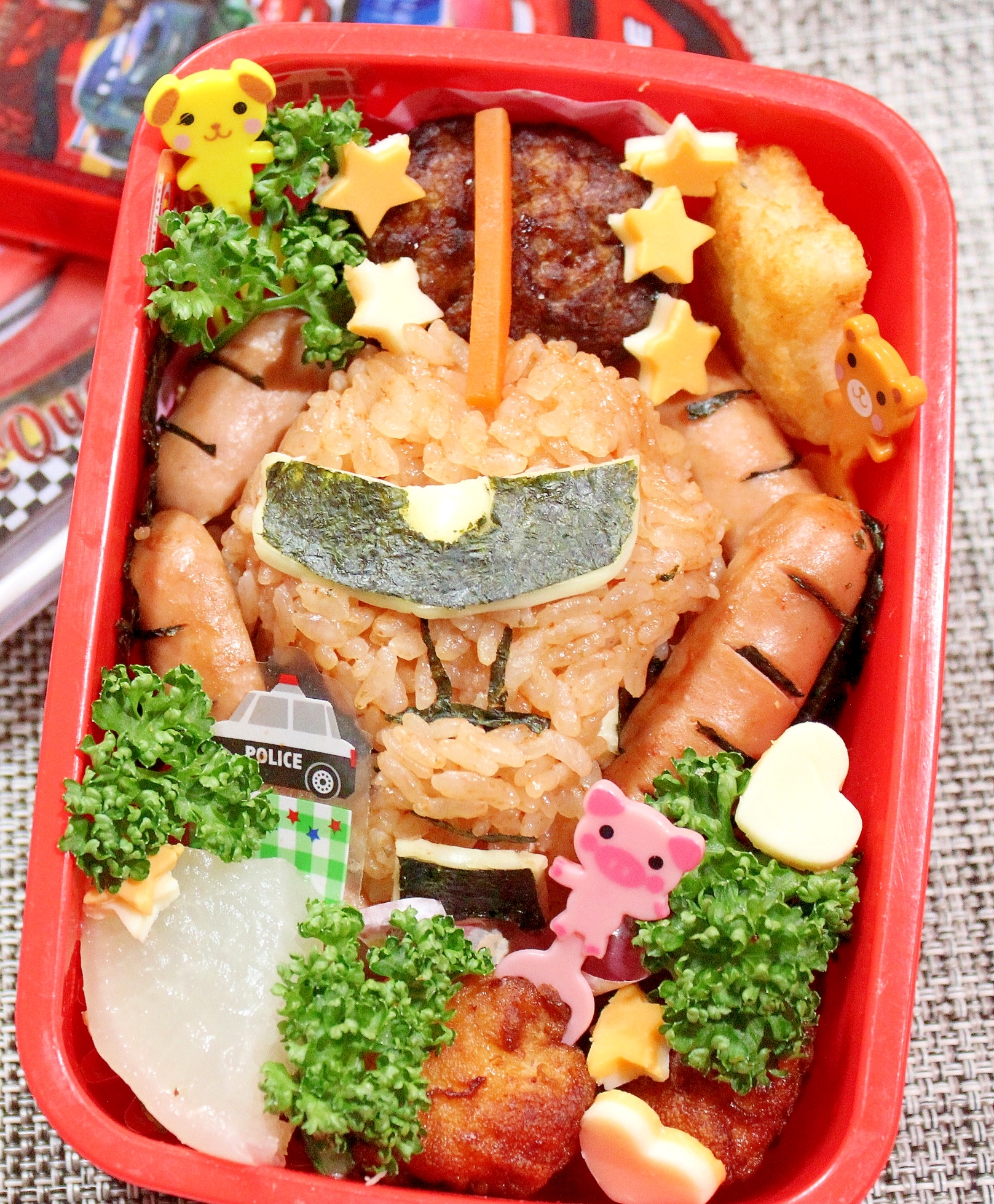 キャラ弁☆機動戦士ガンダム！シャア専用ザク