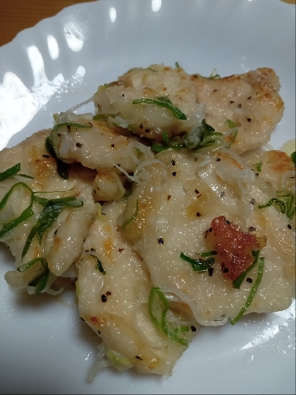 ご飯がすすむ！鶏むね肉のねぎ塩焼き