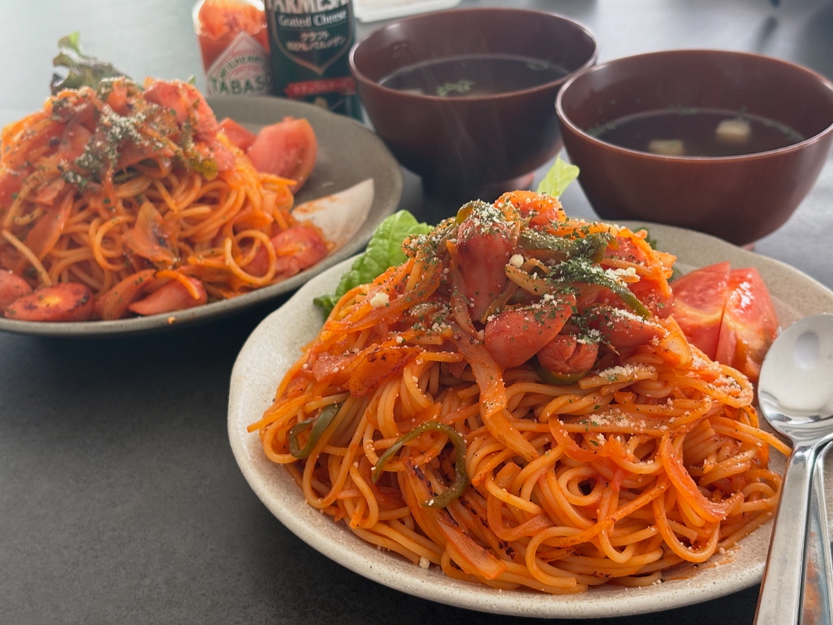 喫茶店の味　ナポリタン